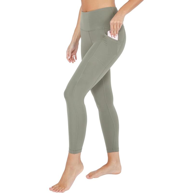 Yogalicous Womens Lux Avenue Side Pocket Jogger - Lily Pad