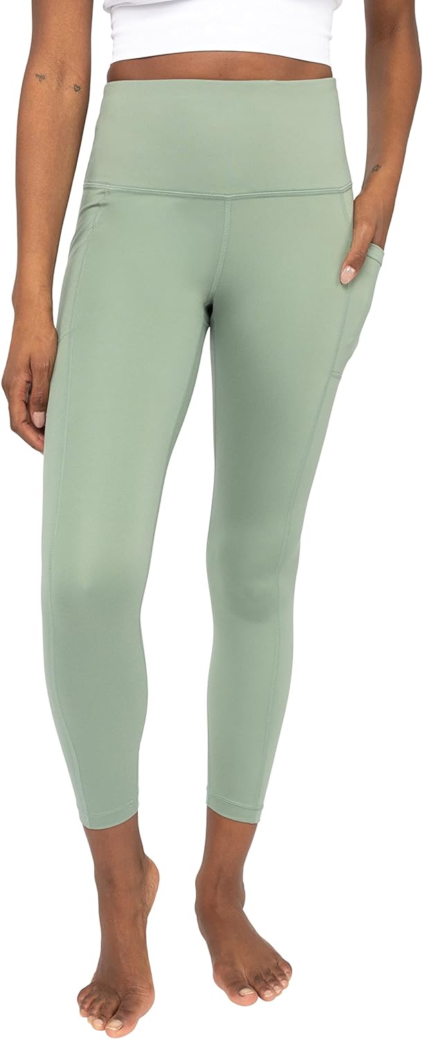 Buy Yogalicious High Waist Squat Proof Yoga Capri Leggings with Side  Pockets for Women Online at desertcartSeychelles