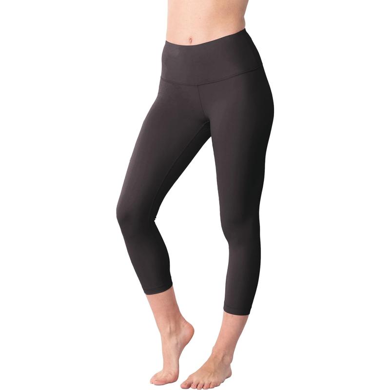 Yogalicious High Waist Ultra Soft Lightweight Capris – High Rise Yoga ...